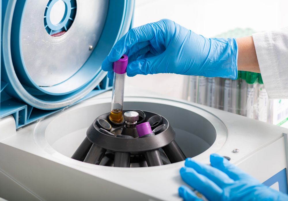 Laboratory centrifuge